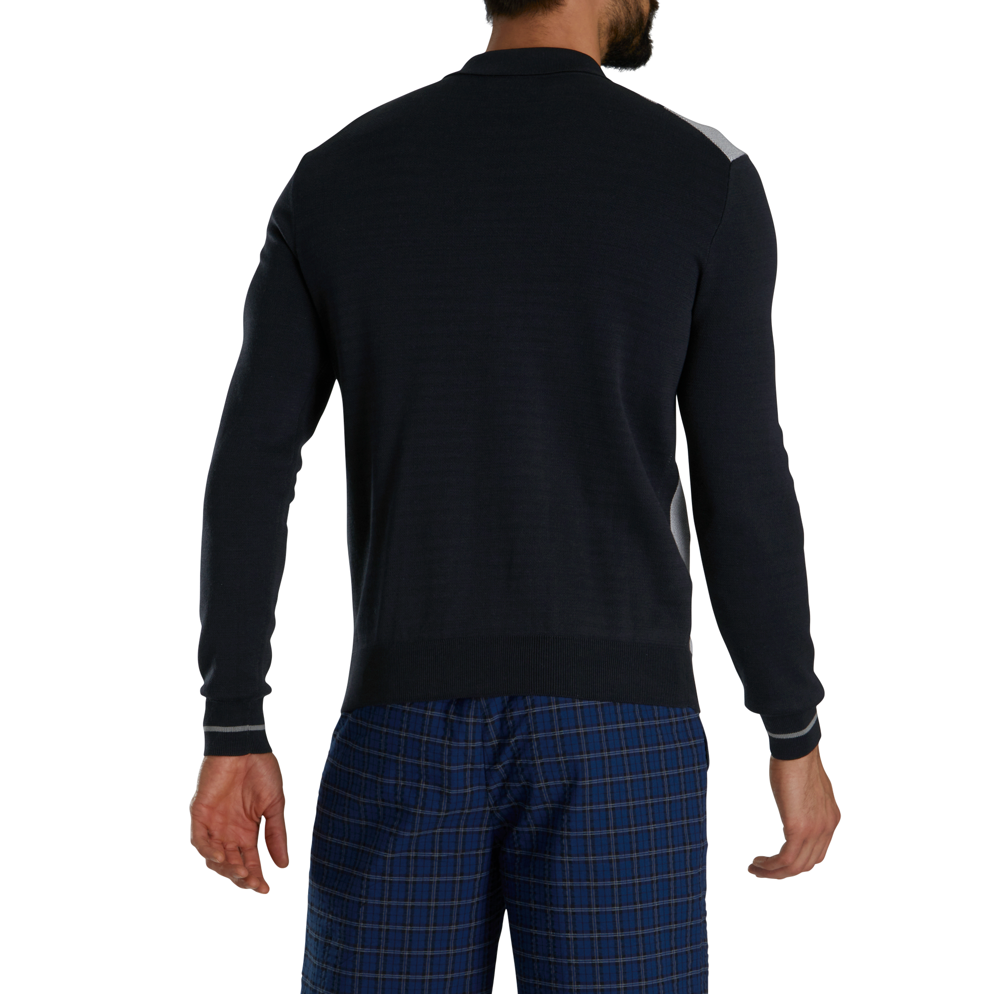 Todd Snyder Long Sleeve Full Placket Sweater Polo